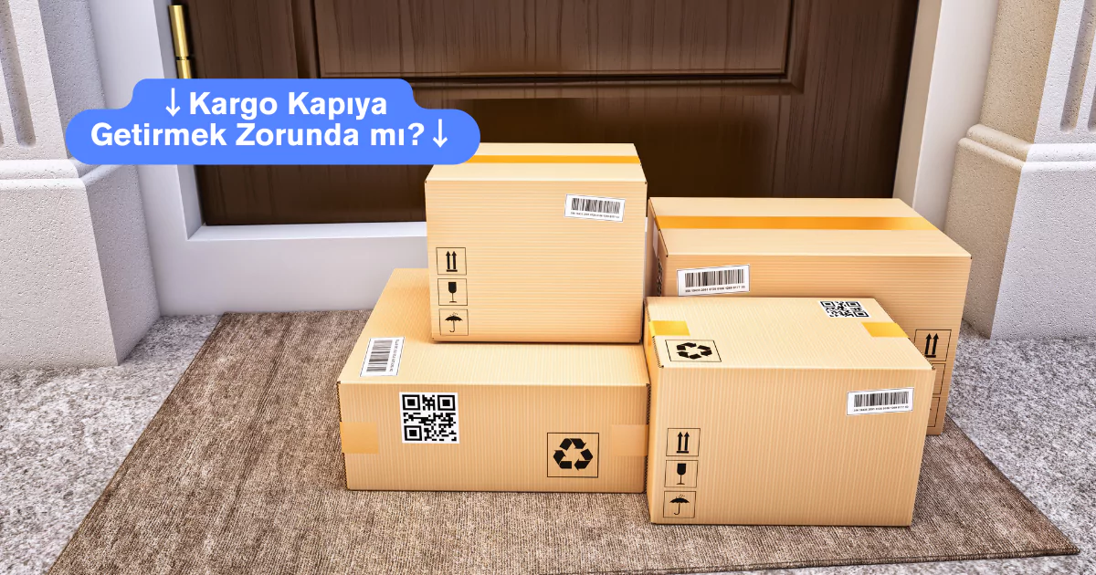 Kargo kapıya getirmek zorunda mı? Kargo kapıya bırakılır mı? Sürat, MNG, PTT Kargo kapıya bırakır mı? Kargo Kapıya Bırakma hangi firmalarda var?